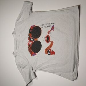 Comic And Letter Print Short Sleeve Tee